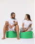 Atelier Del Sofa Round Pouf - Green